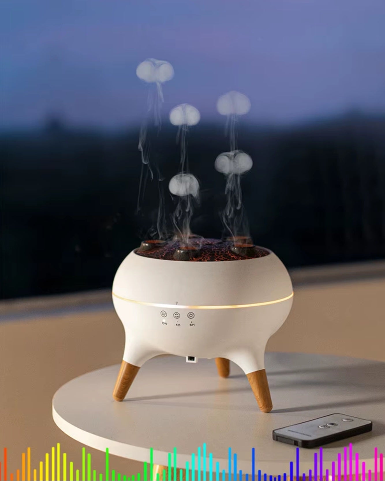 Diffuseur d'Arômes "Douce Nuit" | Design Jellyfish & Danse Musicale Lessentielle